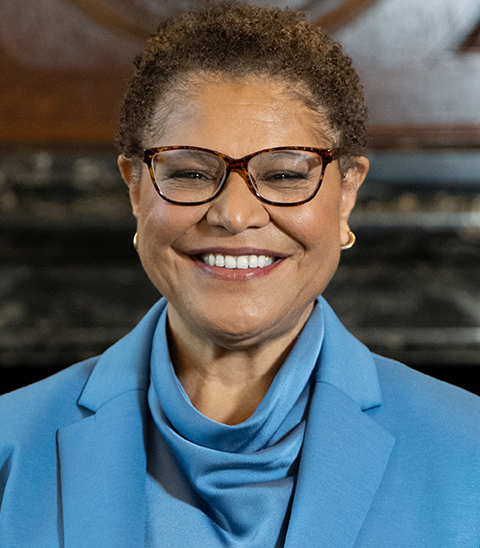 ロサンゼルス市長 カレン・バス 氏 Mayor of Los Angeles Karen Bass