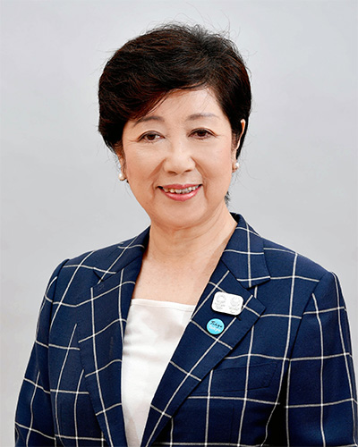                                                                                                            東京都 小池百合子氏
                            