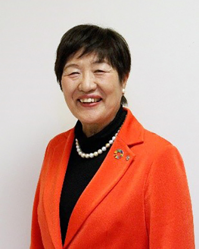 Mayor of Nogi Town Hiroko Mase