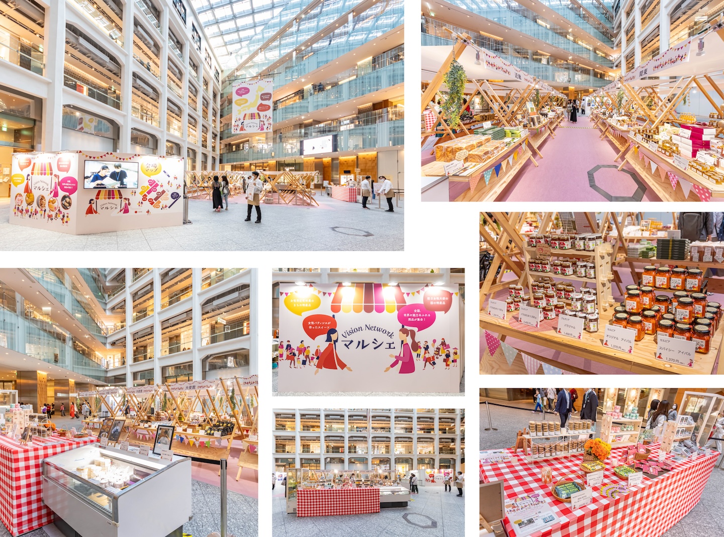 ポップアップショップ　Vision-Network by Female Governors and Mayors Conference Pop-up shop
