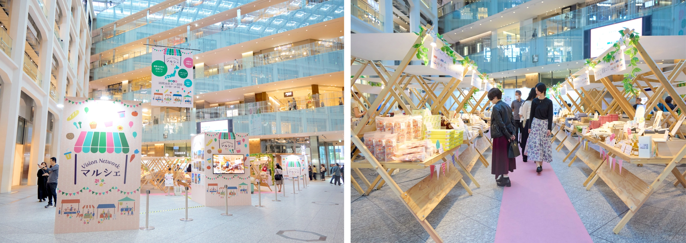 ポップアップショップ　Vision-Network by Women Governors and Mayors Conference Pop-up shop