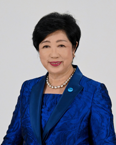                                                                                                            Governor of Tokyo Yuriko Koike
                            